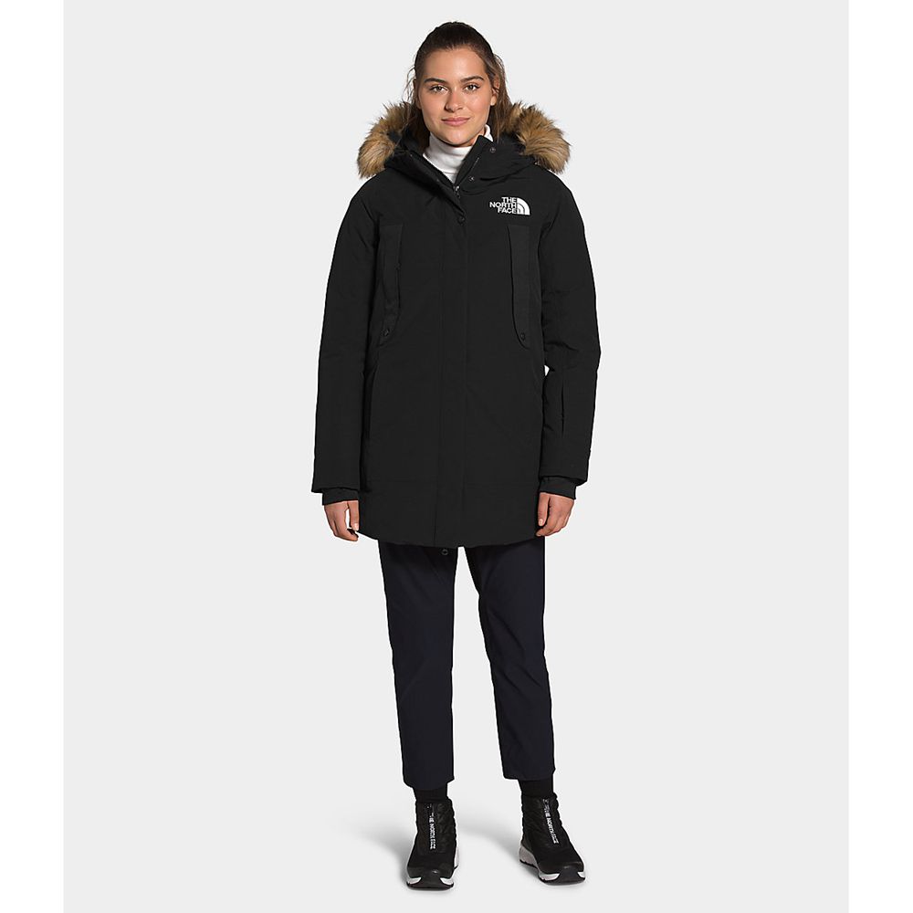 The North Face Parka Womens Australia - The North Face New Outerboroughs Black (URN-230671)